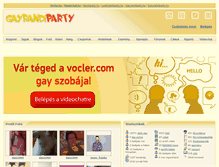 Tablet Screenshot of gayrandiparty.com